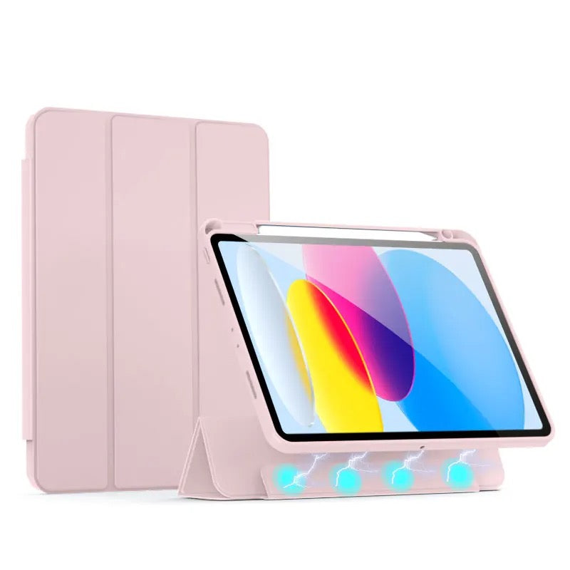 Cover ipad transparente magnetico