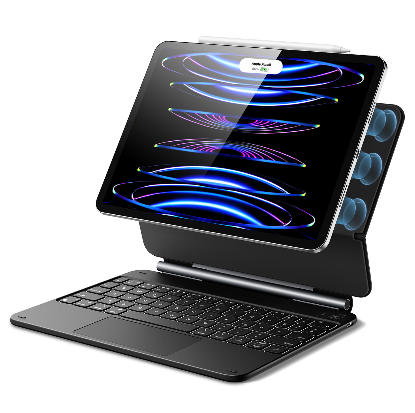 Magnetic Keyboard Case (Rebound 360) para air 4/5/6 y pro 11"