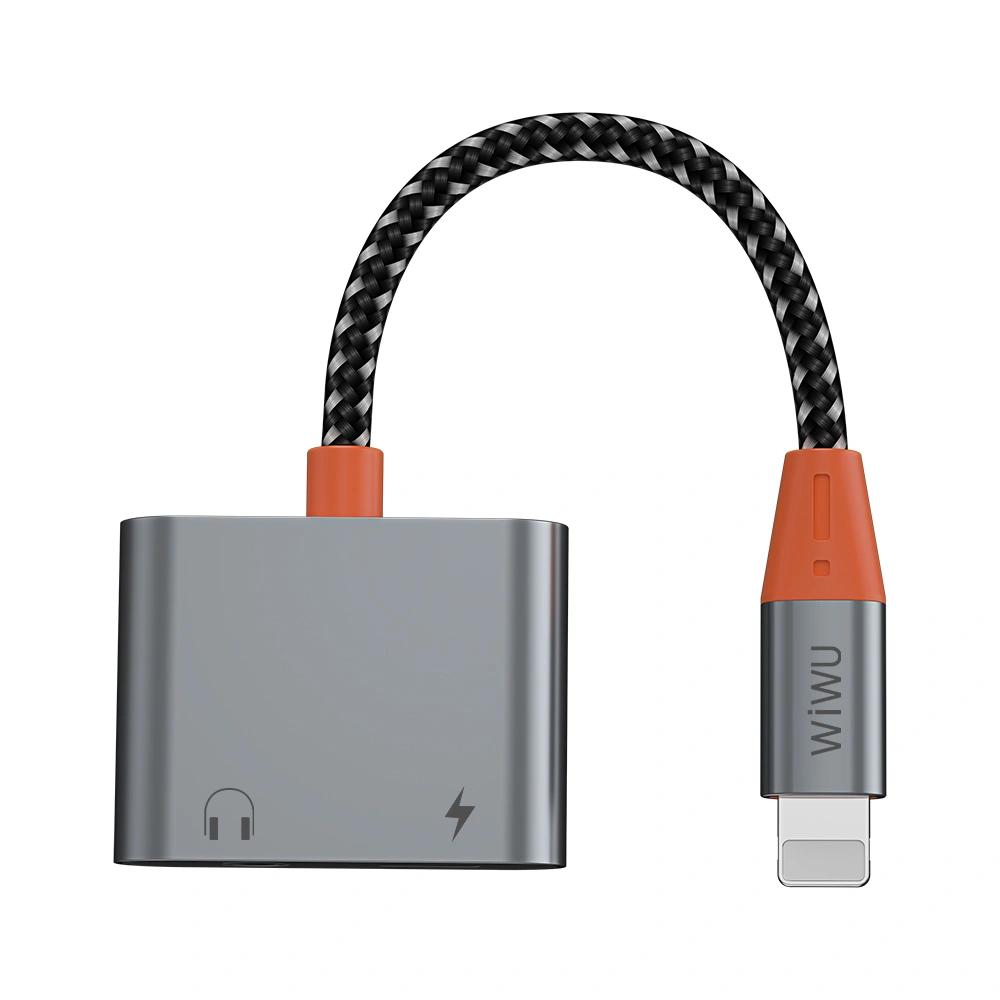 Audio Converter Lightning to lighting & 3.5 Audio Adapter