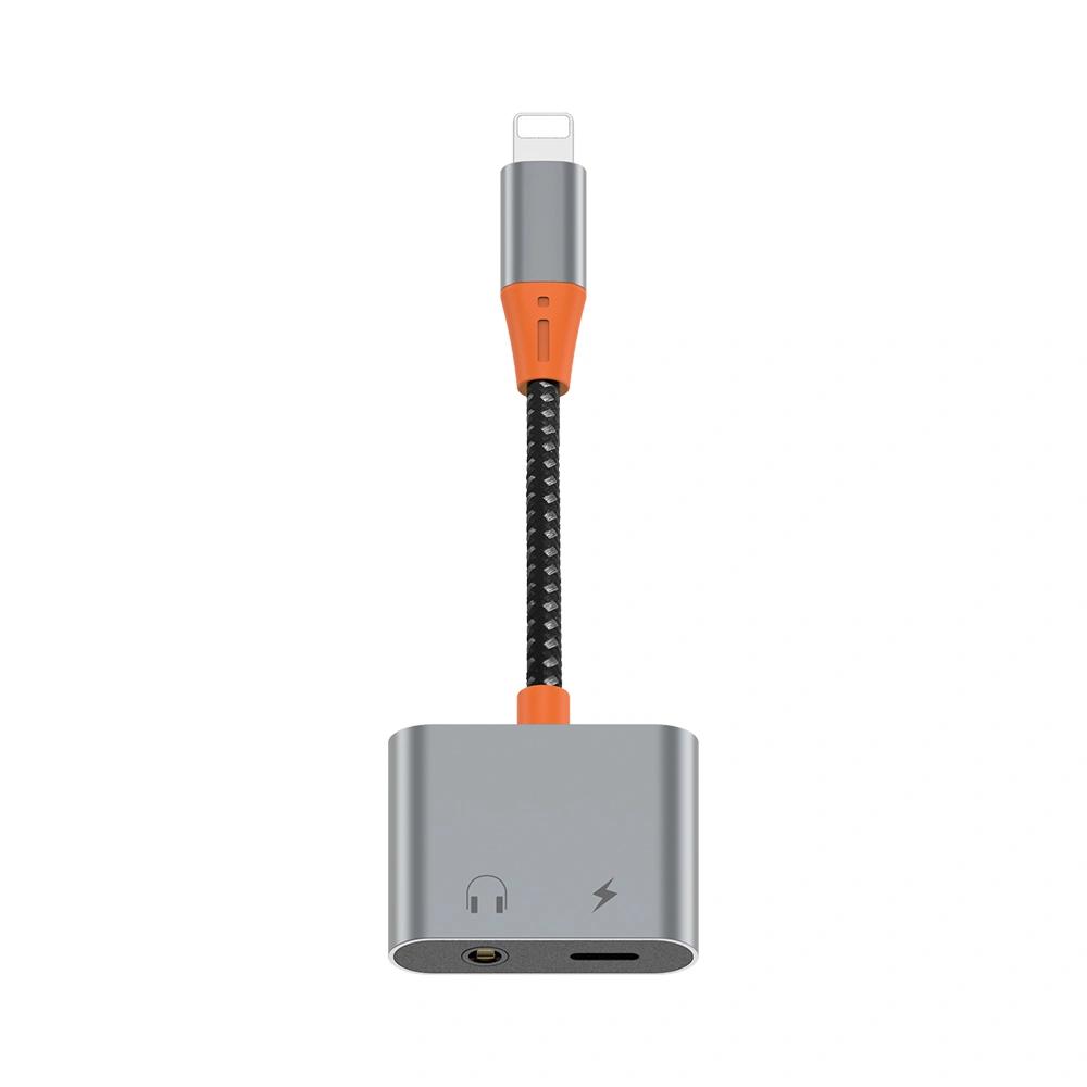 Audio Converter Lightning to lighting & 3.5 Audio Adapter