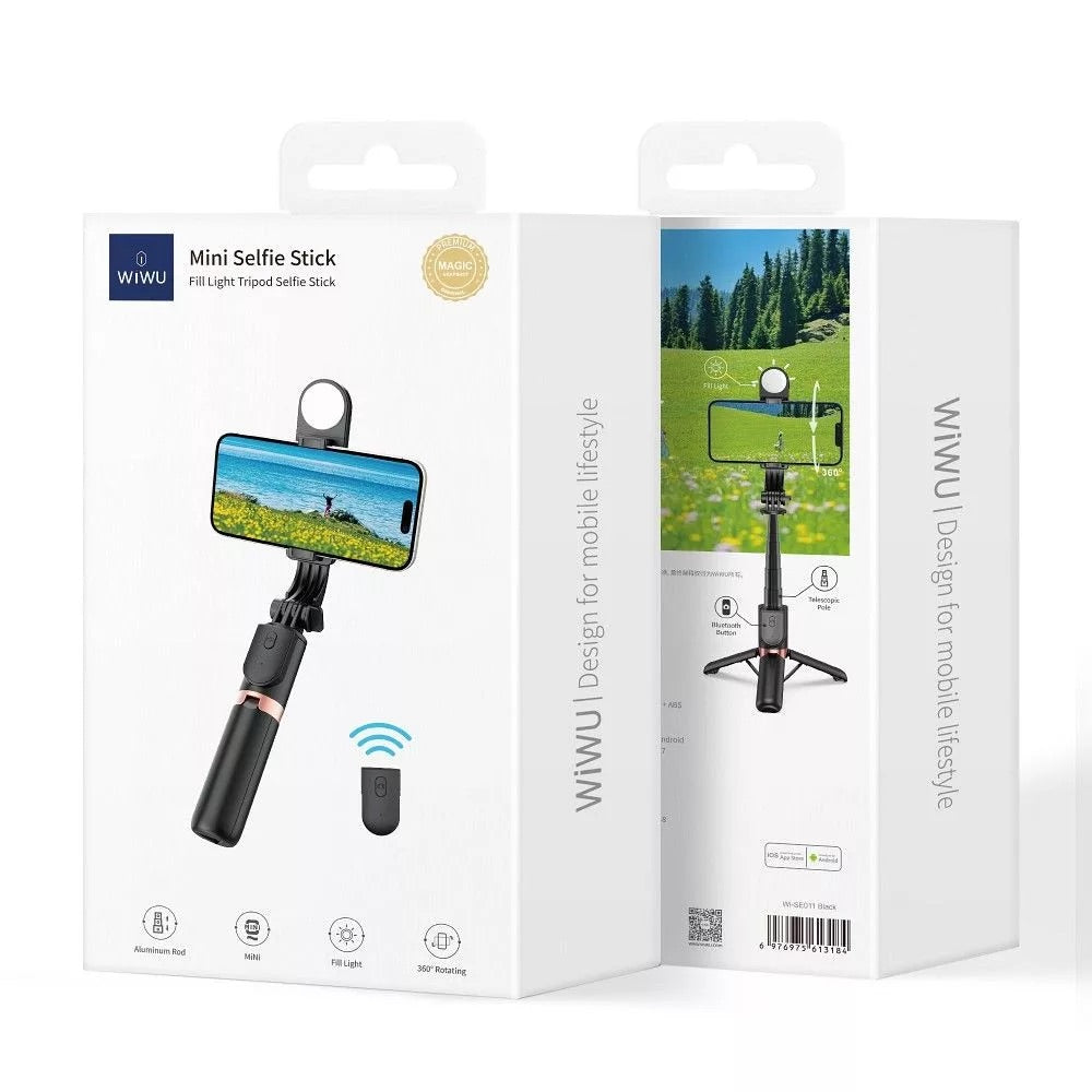 Mini Selfie stick (Con Luz)