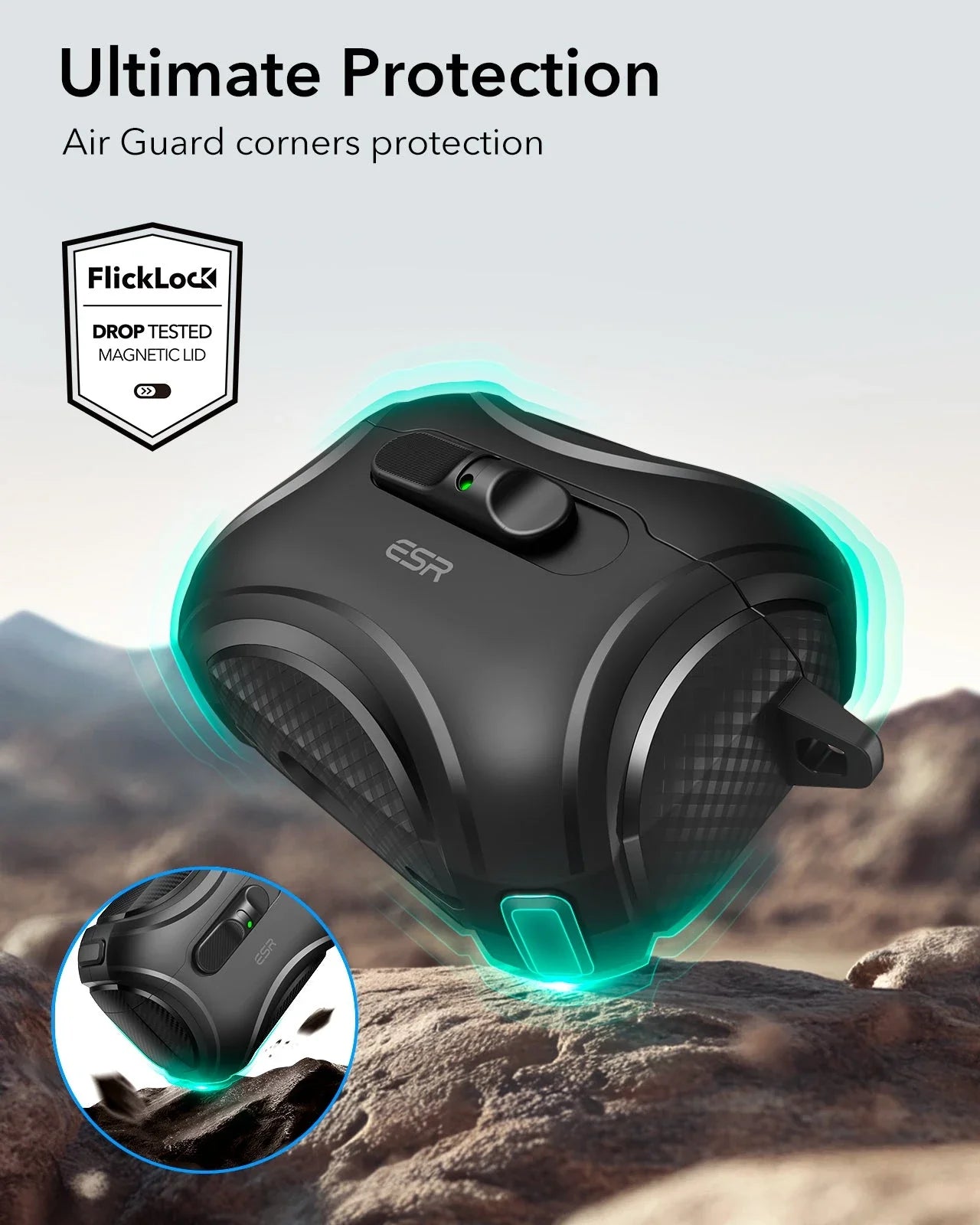 Estuche ESR Cyber FlickLock - AirPods Pro 3