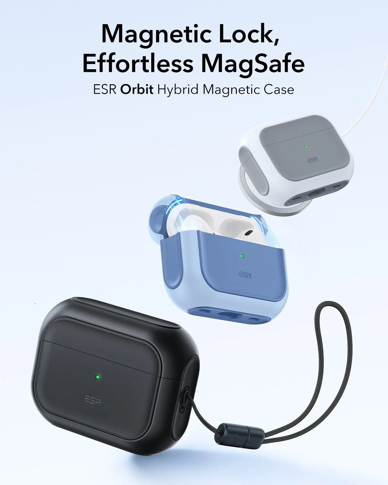 ESR Orbit Hybrid Magnetic Case - AirPods Pro 2