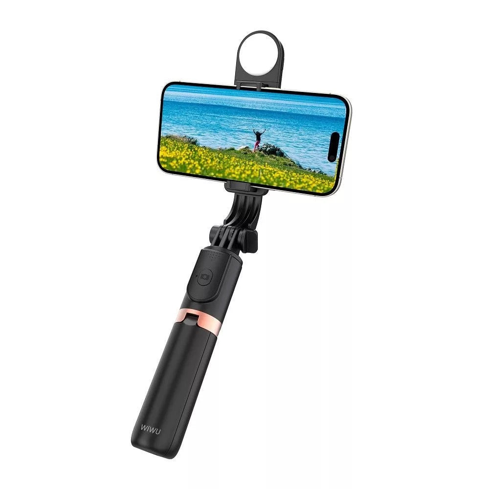Mini Selfie stick (Con Luz)