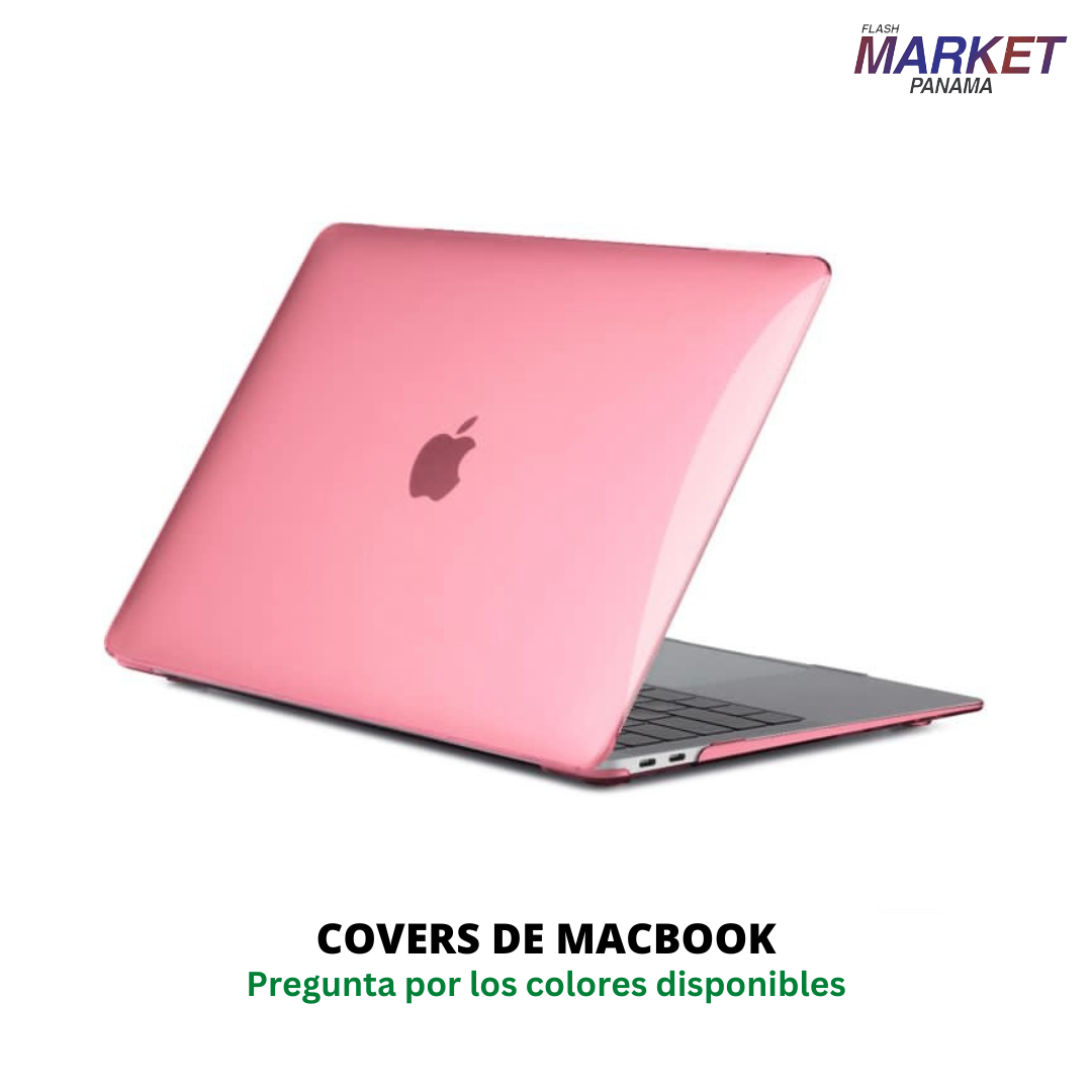 Macbook Case Rosado transparente