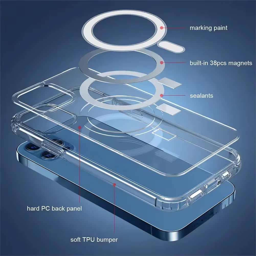 Cover Magsafe Transparente