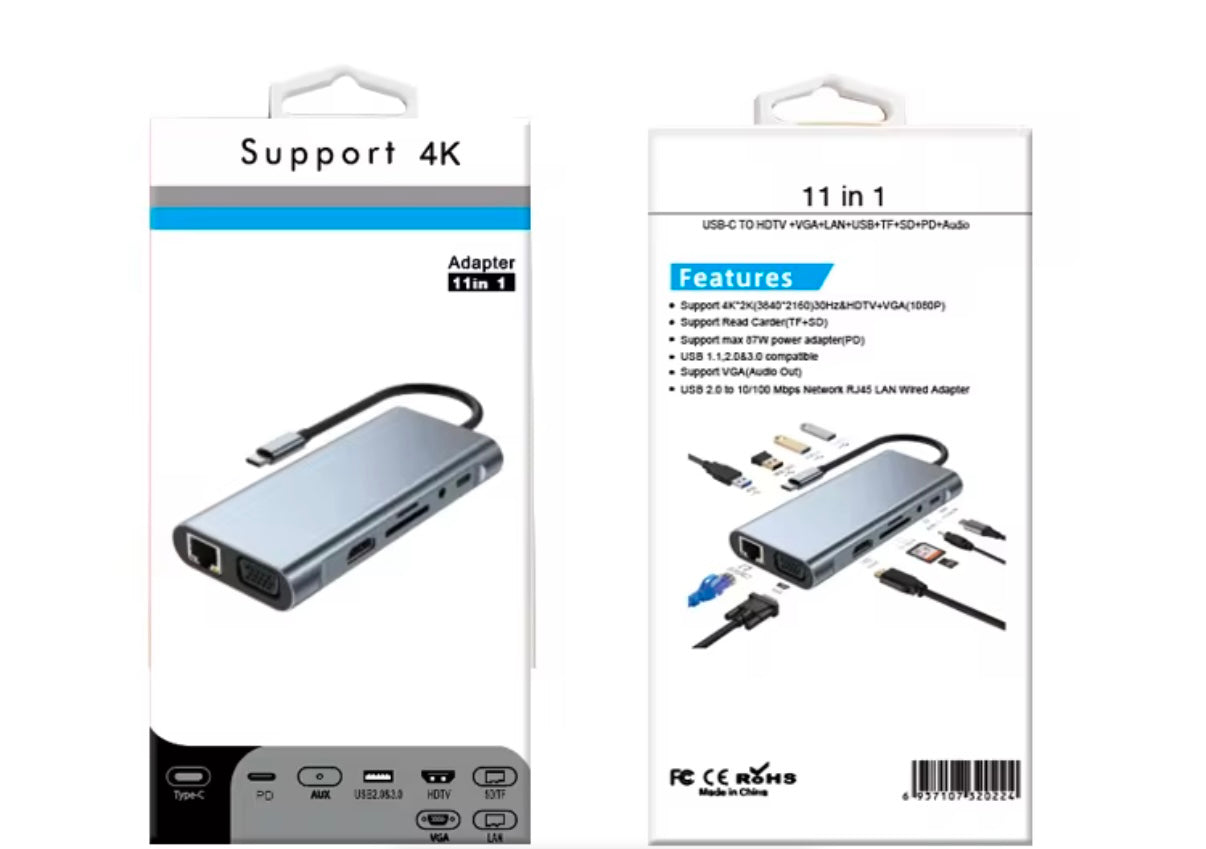 Adaptador 11 en 1