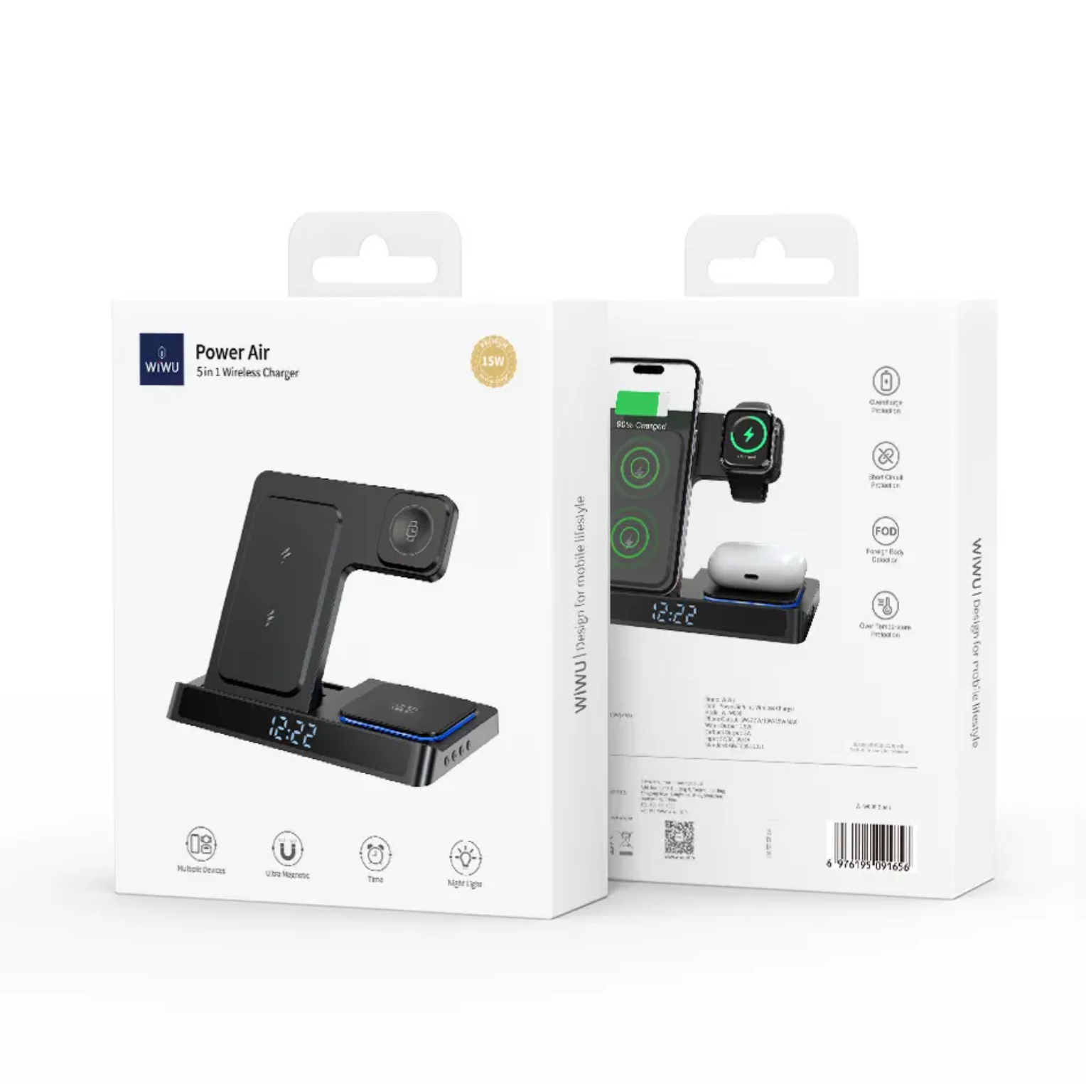 WiWU 5 IN 1 Charging Station