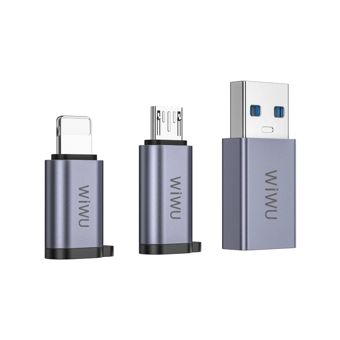 WiWU 3 in 1 Cable Adapters