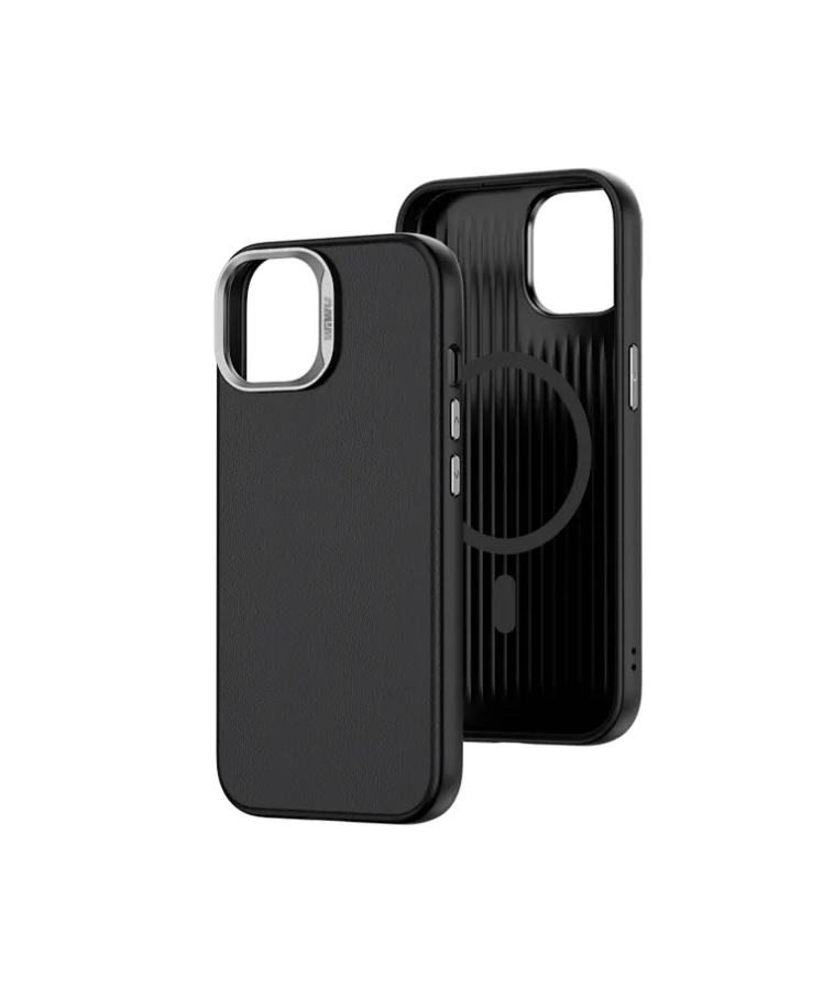 Funda magnética de cuero vegano de WiWU