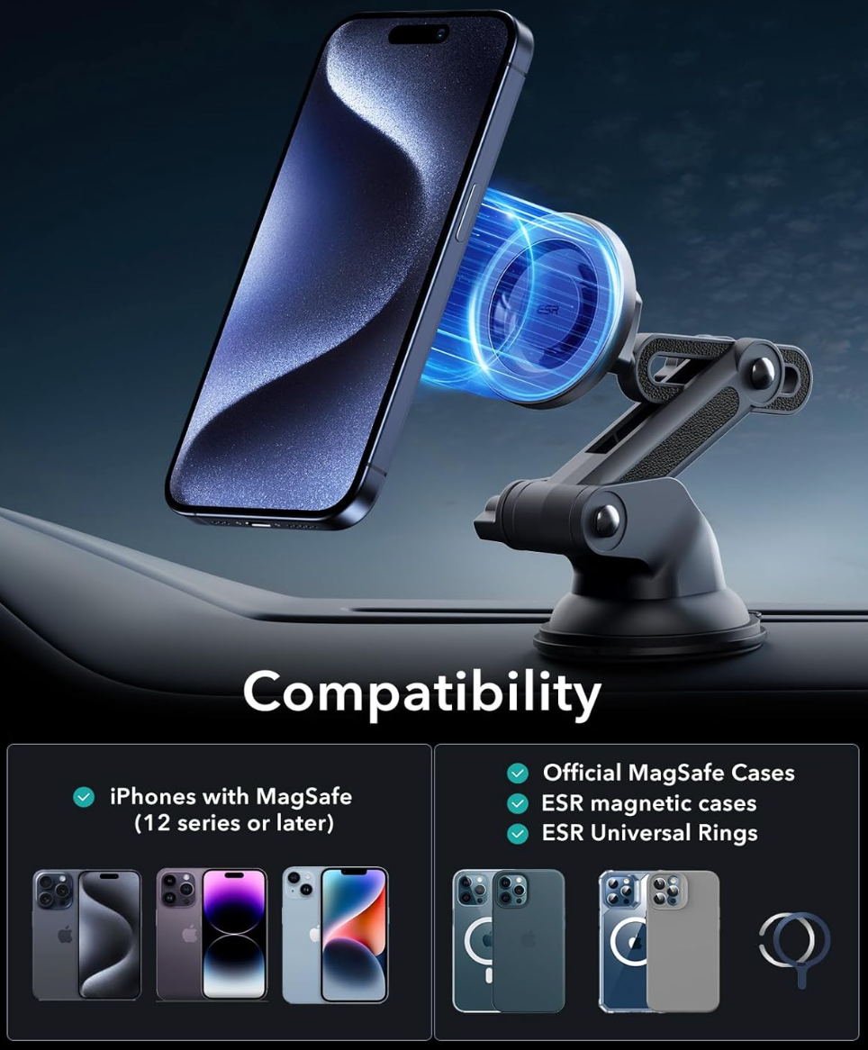 Halo Lock Dashboard Phone Mount