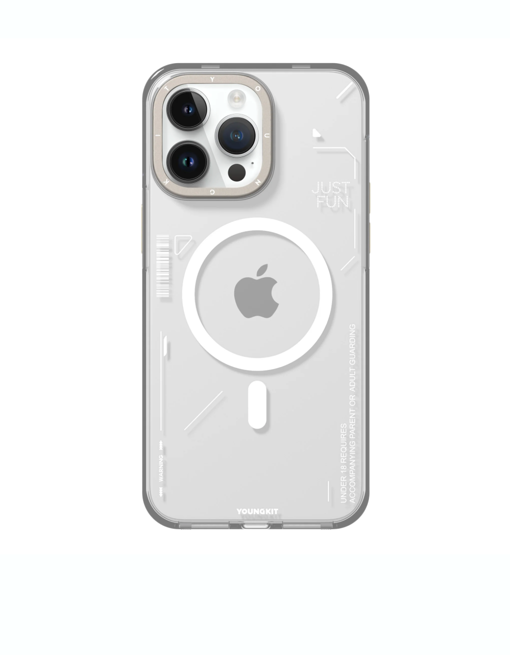 Removable Crystal Non-Yellowing Case