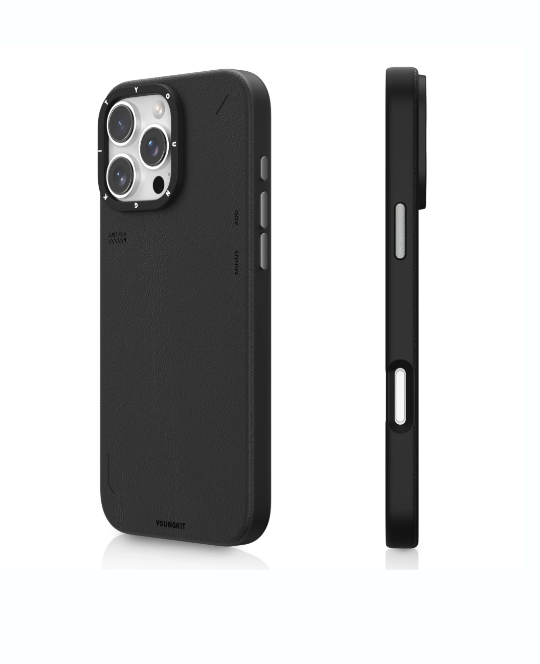 Simple Matte Leather Case