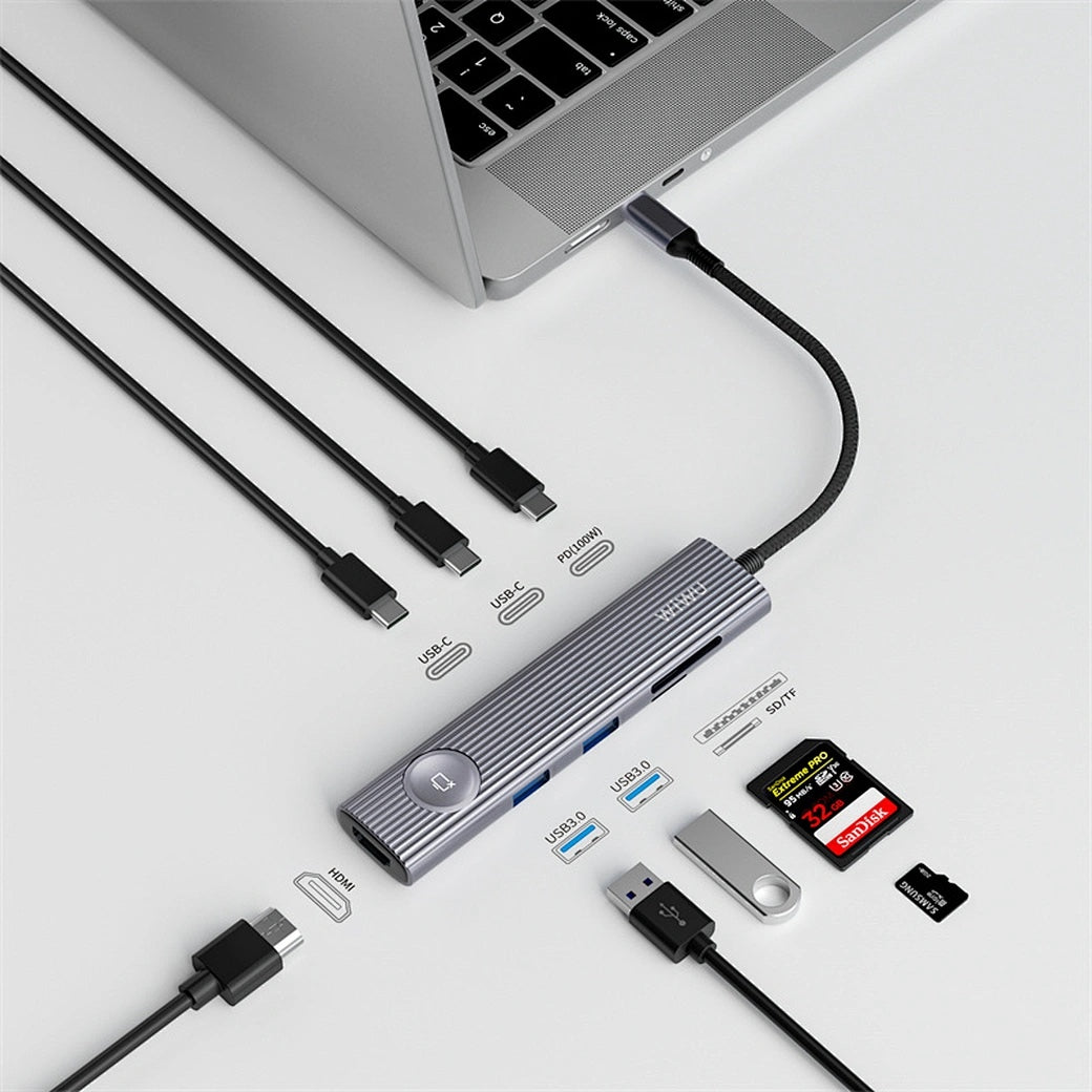 Travel 8 in 1 Docking Station