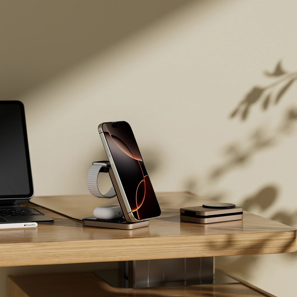 WIWU Triple 3 in 1 Wireless Charger (15W)