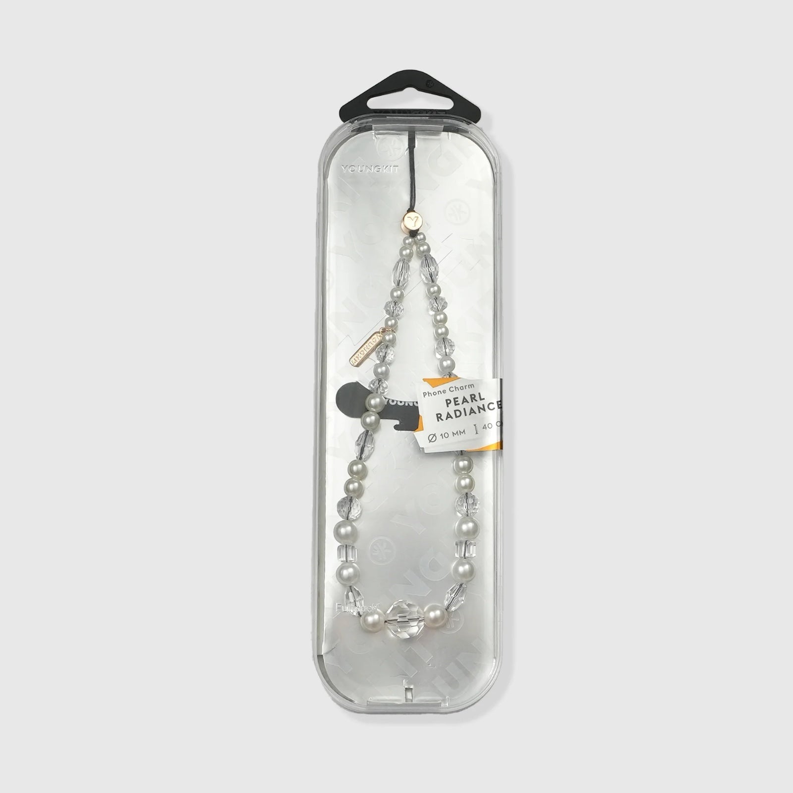 Youngkit Crystal + Pearl Phone Charm