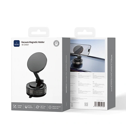 Vacuum Suction Foldable Magnetic Phone Holder