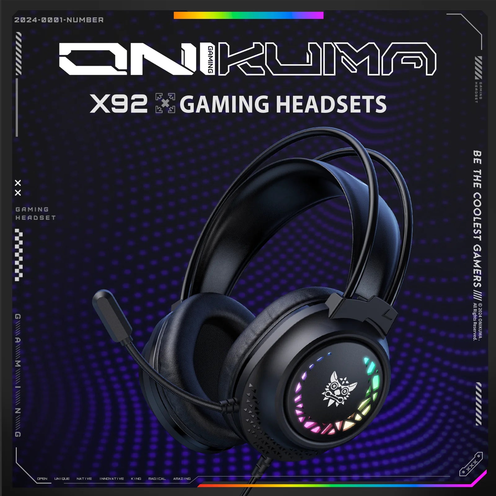 HEADSET ONIKUMA X92
