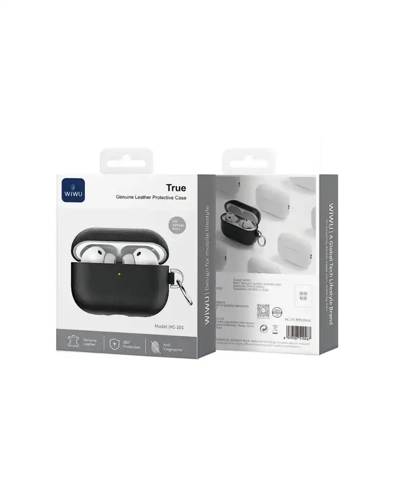 WiWU True Leather AirPods Pro 3 Case