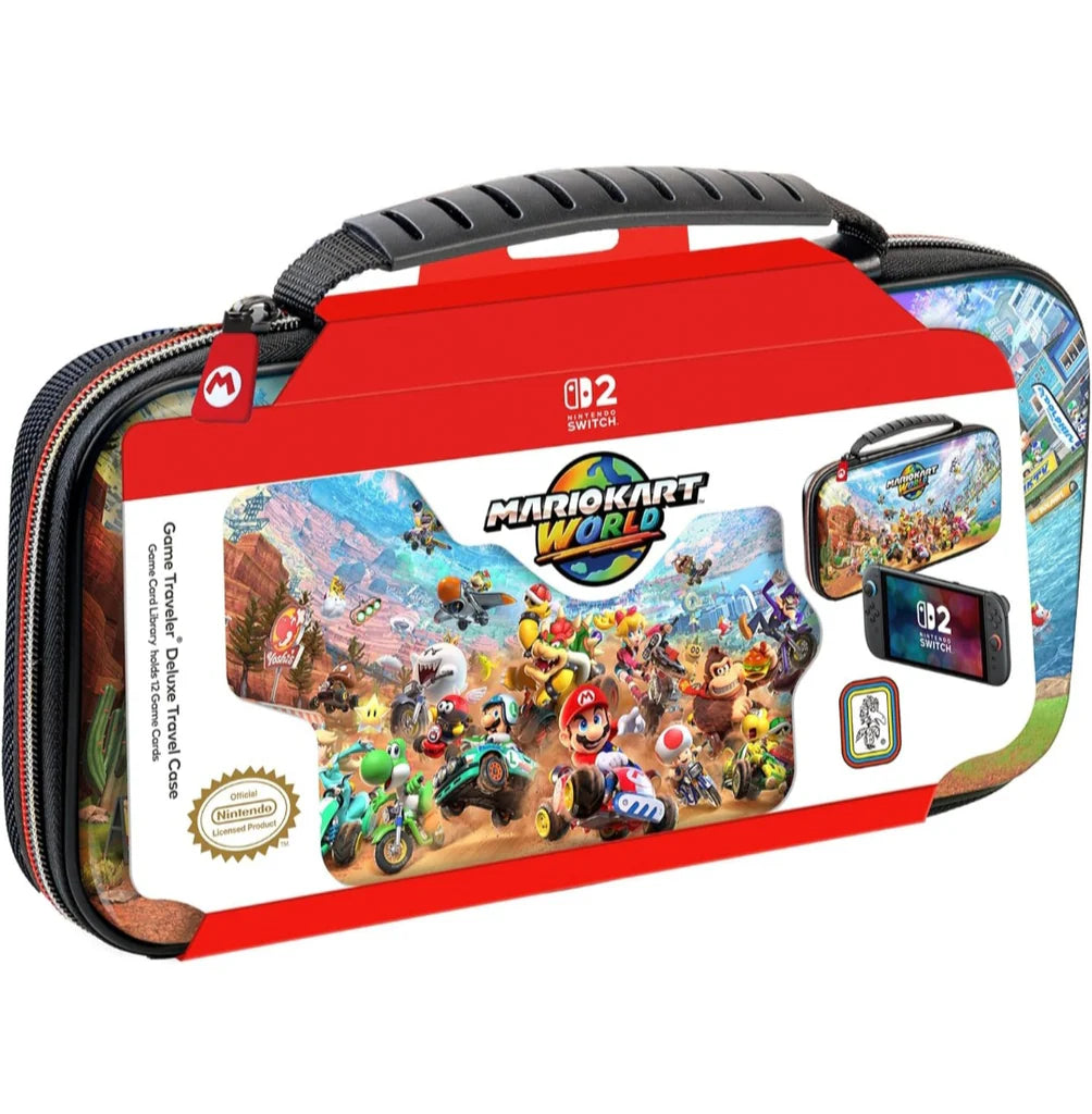Estuche Original Nintendo Switch 2 Deluxe Mario Kart World