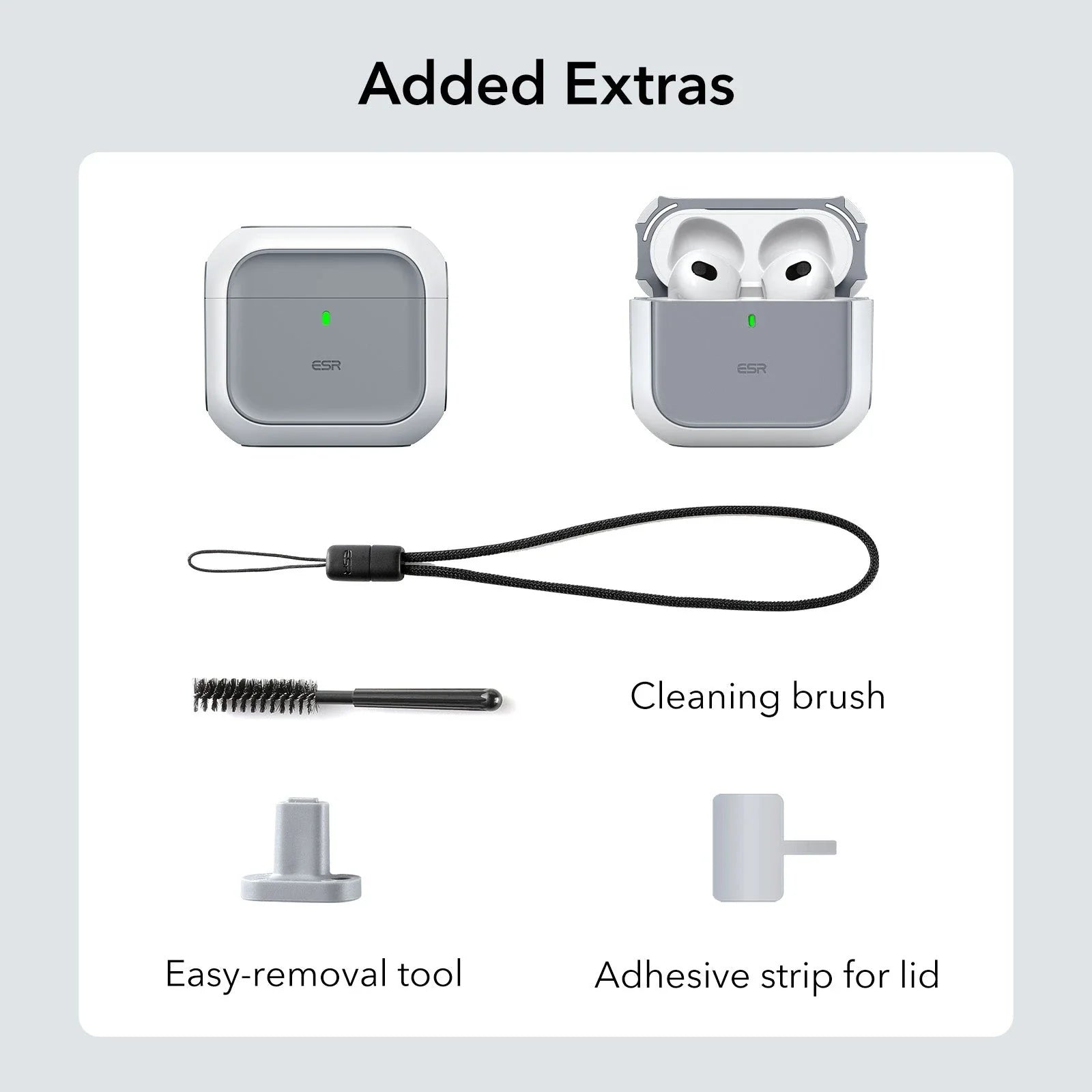 ESR Orbit Hybrid Case -  AirPods 4